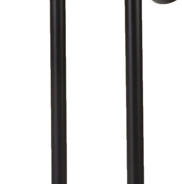 Lampe de table métal 45 cm GU10 noir orientable