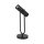 Lampe de table métal 45 cm GU10 noir orientable