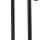 Lampe de table métal 45 cm GU10 noir orientable