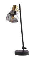 Lampe de bureau réglable 42 cm E14 verre...