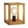 Lampe de table petite H : 25 cm E27 Naturel Bambou Bois