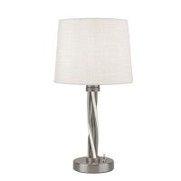 Lampe de table LED E27 H : 47 cm colonne...