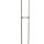 Lampadaire E27 145 cm en laiton antique blanc verre métal