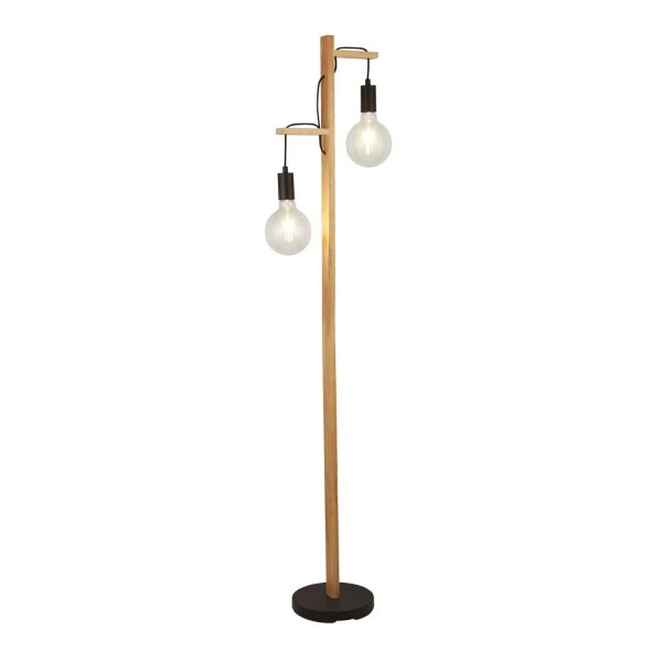 Lampe pour chambre denfant 2 flammes E27 154,5 cm métal DIANA