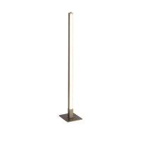 Lampe de table LED avec fonction tactile 50 cm en argent mat