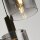 Lampe à suspendre verre fumé 3 flammes noir gris E27 Ø 42 cm