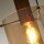 Lampe à suspendre 3 flammes brun ambre E27 D : 47 cm