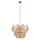 Lampe à suspendre verre métal Ø 64 cm 9x G9 Moderne artistique