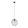 Suspension E27 D : 30 cm Noir M&eacute;tal R&eacute;tro
