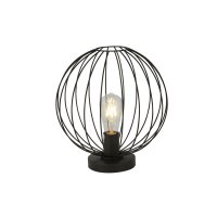 Lampe de table noir E27 32,5 cm Ø 30 cm...