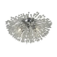 Lampe de plafond cristal Ø 39 cm 4-flamme G9...
