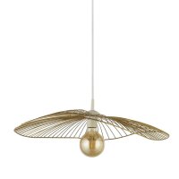 Suspension en métal doré E27 Ø 53 cm...