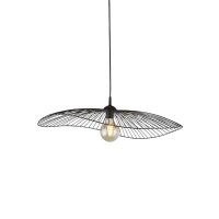 Lampe à suspendre noire E27 Ø 53 cm...
