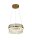 Lustre LED cristal 4000 K 1082 lm D : 35 cm rond