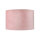 Abat-jour velours D : 28 cm en rose argent rond