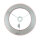 Abat-jour velours D : 28 cm en rose argent rond