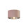Abat-jour pour lampe suspendue Ø 38 cm Rose Argent Velours
