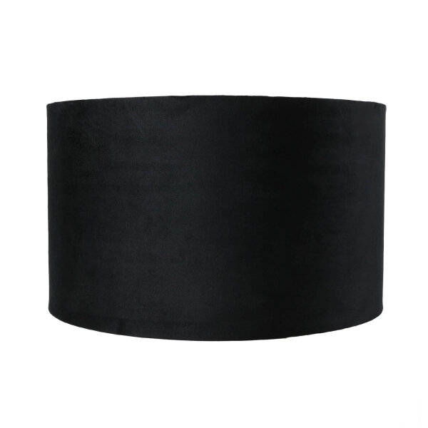 Abat-jour Lampe à suspendre Noir Or Ø 40 cm Tissu Moderne