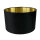 Abat-jour Lampe à suspendre Noir Or Ø 40 cm Tissu Moderne