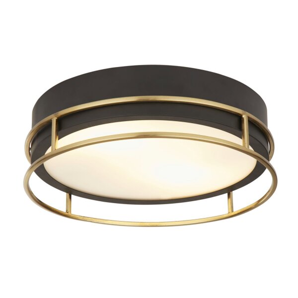 Plafonnier IP44 D : 30 cm 2x E14 rond Salle de bain