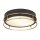 Plafonnier IP44 D : 30 cm 2x E14 rond Salle de bain