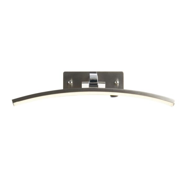 Lampe LED pour tableaux avec interrupteur en argent 3000 K 404 lm