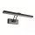 Lampe à tableau LED noire aluminium ajustable 3000 K