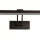 Lampe à tableau LED noire aluminium ajustable 3000 K