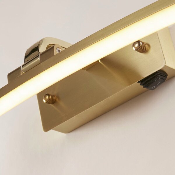 Lampe à tableau LED en laiton 3000 K 601 lm métal