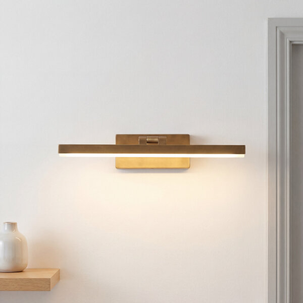 Lampe LED pour tableaux avec interrupteur 3000 K 342 lm aluminium