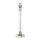 Pied de lampe verre m&eacute;tal en nickel E27 48 cm pour lampe de table