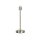 Pied de lampe lampe de table E24 40 cm de haut m&eacute;tal en nickel