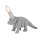 Lampe de chambre denfant Table H : 17 cm Gris E14 Dinosaure