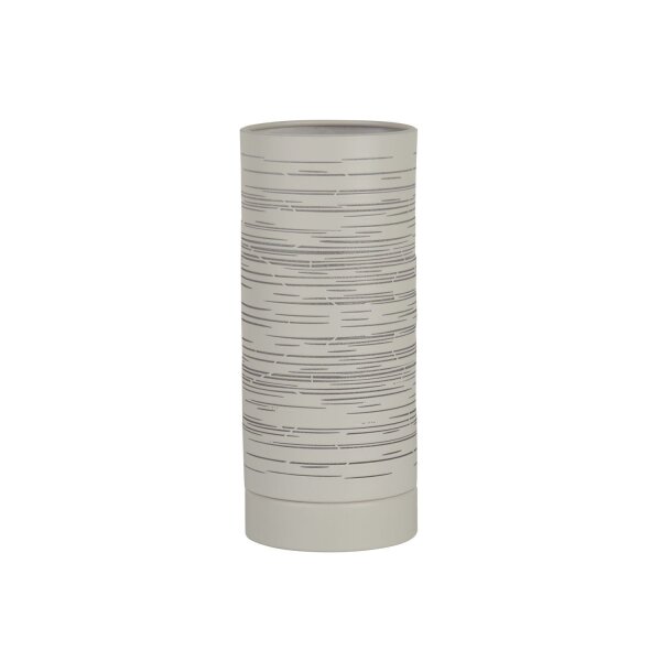 Petite lampe de table E14 20 cm Ø 8,5 cm Blanc Métal Moderne