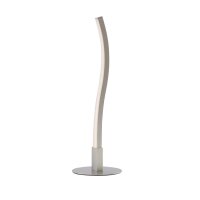 Lampe de table LED 30,5 cm en argent mat blanc 3000 K