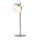 Lampe de table LED 3000 K 240 lm 35 cm en argent mat