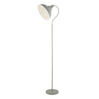 Lampadaire métal 166 cm taupe design vintage E27...