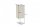 Lampe de table tissu métal H:44 cm E27 en noir or