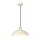 Suspension SECRETER Cr&egrave;me &Oslash;30cm Lampe Bauhaus