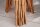 Lampadaire tripode bois lin tablette 153 cm faible éblouissement