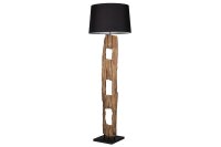 Lampadaire Tissu Bois 177cm de haut faible...