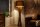 Lampadaire naturel noir or 151 cm bois coton