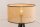 Lampadaire tripode bois plastique tressage viennois E27