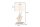 Lampe de table moderne tissu anti-éblouissant bois E27 58 cm grand