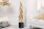 Lampadaire Bois Noir Naturel 151 cm LED GU10 incluse