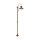 Lampe dallée IP44 en bronze antique E27 210 cm verre laiton