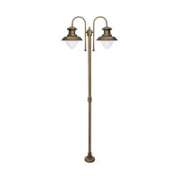 Lampe dextérieur à 2 flammes 210 cm E27...