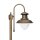 Lampe dallée en bronze antique mat IP44 E27 150 cm laiton