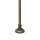 Lampe dallée en bronze antique mat IP44 E27 150 cm laiton