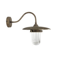 Applique extérieure en bronze antique mat IP44 E27...
